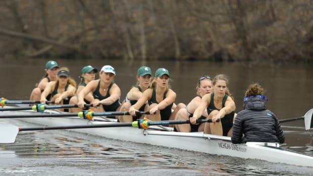 MSU Rowing 2016.  Photo courtesy of MSU SID.